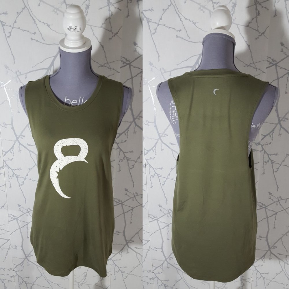 ZYIA Olive Green Tank Top